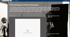 Desktop Screenshot of chroniquespasteuriennes.blogspot.com