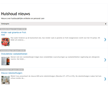 Tablet Screenshot of huishoudnieuws.blogspot.com