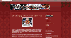 Desktop Screenshot of lareddeportiva.blogspot.com