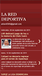 Mobile Screenshot of lareddeportiva.blogspot.com