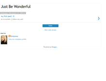 Tablet Screenshot of emilyjane-justbewonderful.blogspot.com