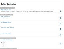 Tablet Screenshot of deltadynamics.blogspot.com