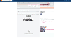Desktop Screenshot of direito-autocaravanismo.blogspot.com