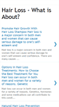 Mobile Screenshot of hairlosssolution2u.blogspot.com