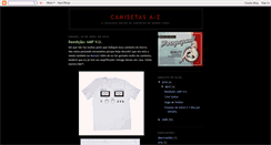 Desktop Screenshot of camisetaz.blogspot.com