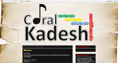 Desktop Screenshot of coralkadesh.blogspot.com