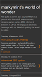 Mobile Screenshot of markymint.blogspot.com