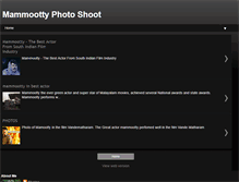 Tablet Screenshot of mamootyphotos.blogspot.com