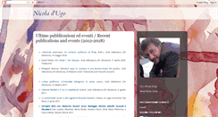 Desktop Screenshot of nicoladugo.blogspot.com