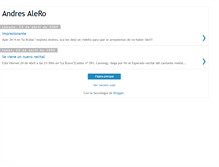 Tablet Screenshot of andresalero.blogspot.com