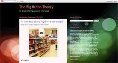 Desktop Screenshot of bigbrandtheory.blogspot.com