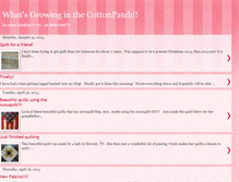 Tablet Screenshot of cottonpatchquilts.blogspot.com