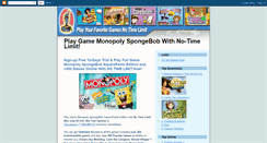 Desktop Screenshot of monopolyspongebob.blogspot.com