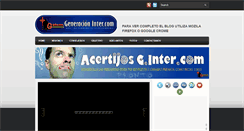 Desktop Screenshot of gintercom.blogspot.com