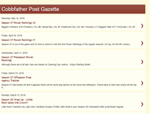 Tablet Screenshot of cobbfather.blogspot.com