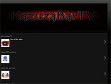 Tablet Screenshot of kazuzabartv.blogspot.com