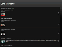 Tablet Screenshot of cineperuano2009.blogspot.com