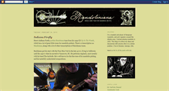 Desktop Screenshot of mandoliniana.blogspot.com