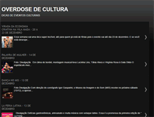 Tablet Screenshot of overdosedecultura.blogspot.com