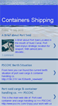 Mobile Screenshot of c-shipping.blogspot.com