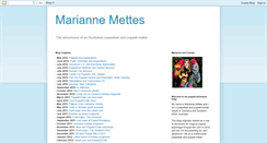 Desktop Screenshot of mariannemettes.blogspot.com