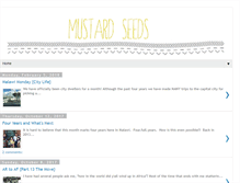 Tablet Screenshot of ourmustardseedlife.blogspot.com