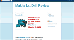 Desktop Screenshot of makitalxtdrill.blogspot.com