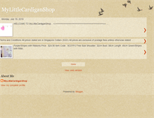 Tablet Screenshot of mylittlecardiganshop.blogspot.com
