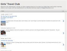 Tablet Screenshot of girlstravelclubtest.blogspot.com