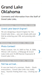 Mobile Screenshot of grandlakelinks.blogspot.com