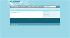 Desktop Screenshot of a21agualonga.blogspot.com