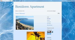 Desktop Screenshot of benidorm-apartment.blogspot.com