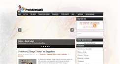 Desktop Screenshot of produkttest-welt.blogspot.com