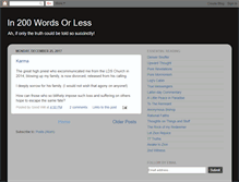 Tablet Screenshot of in200wordsorless.blogspot.com