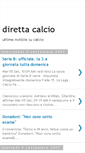Mobile Screenshot of calciodiretta1.blogspot.com