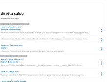 Tablet Screenshot of calciodiretta1.blogspot.com