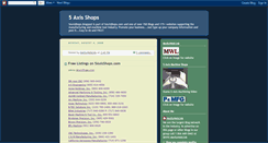 Desktop Screenshot of 5axisshops.blogspot.com