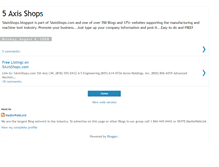 Tablet Screenshot of 5axisshops.blogspot.com