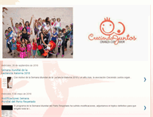 Tablet Screenshot of creciendojuntoszamora.blogspot.com