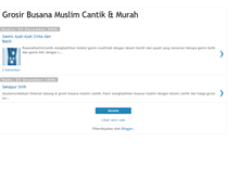 Tablet Screenshot of busanamuslimcantik.blogspot.com