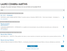 Tablet Screenshot of lauro-coimbra.blogspot.com