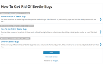 Tablet Screenshot of howtogetridofbeetlebugs.blogspot.com