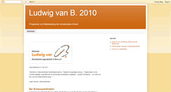 Desktop Screenshot of ludwigvanb-2010.blogspot.com