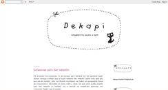 Desktop Screenshot of dekapi.blogspot.com