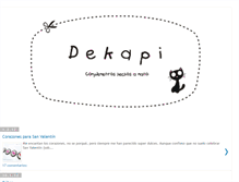 Tablet Screenshot of dekapi.blogspot.com