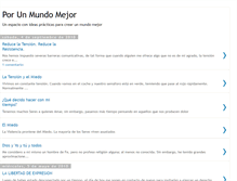 Tablet Screenshot of crearunmundomejor.blogspot.com