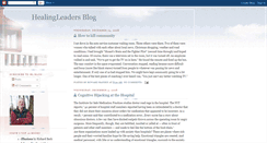 Desktop Screenshot of healingleaders.blogspot.com