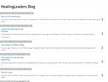 Tablet Screenshot of healingleaders.blogspot.com