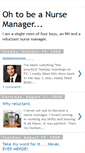 Mobile Screenshot of ohtobeanursemanager.blogspot.com