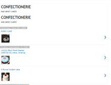 Tablet Screenshot of confectionerie.blogspot.com